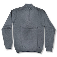 Maglia UOMO mezza zip cotone /