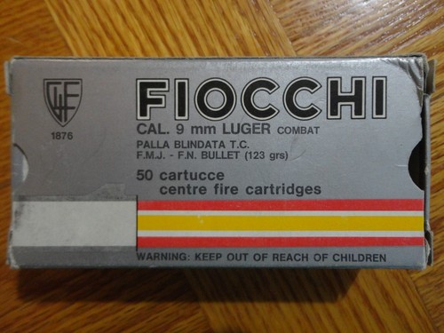 Fiocchi cal 9mm - luger, 50