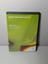 Vintage ADOBE DREAMWEAVER CS3