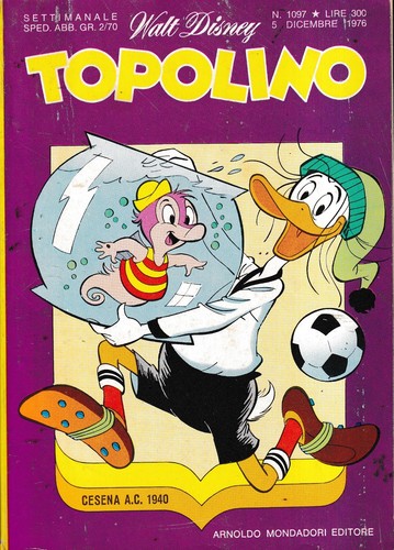 Topolino 1097 bollini - +,