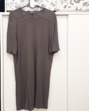 RICK OWENS ORIGINALE TSHIRT  COL. DARK DUST TG. S