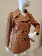TRENCH/GIACCA DONNA IN VERA PELLE VINTAGE