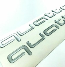 Quattro Logo Front / Rear