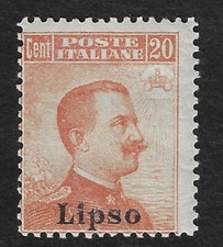 1917 colonie italiane lipso - colonie,