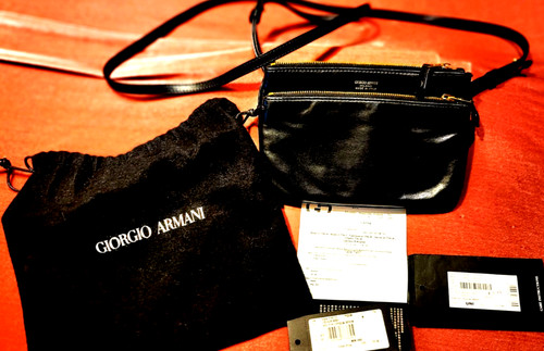 Borsa giorgio armani pelle - borsa,