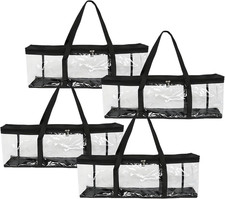 Borse Portatile per DVD, Borse Di Archiviazione Trasparente per CD, Custodia Di 