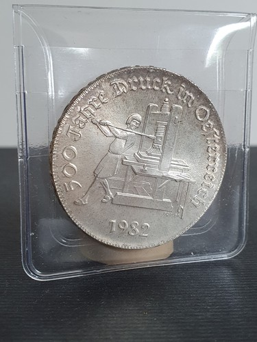 Austria 500 scellini 1982