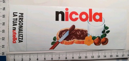 Nutella ferrero nicola - nutella,