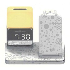 Caricabatterie wireless Samsung C per luce notturna (con adattatore UK da 30 W)