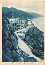 dm186 cartolina s.lucido il belvedere sul mare provincia di cosenza