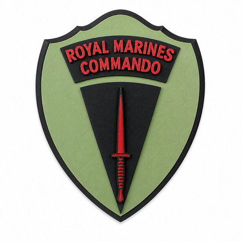 Royal marines commando - royal, 3d