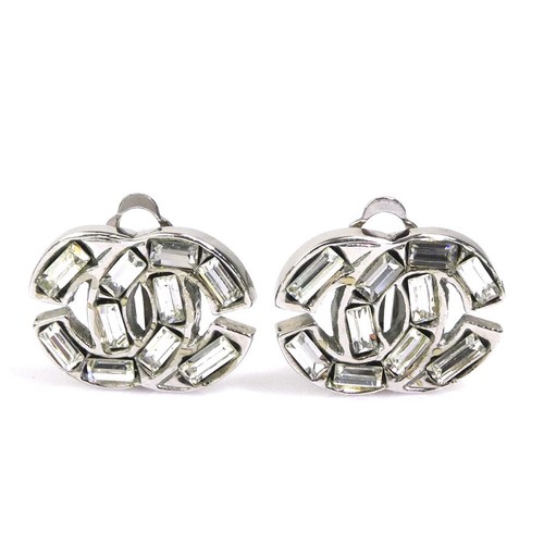 Orecchini con clip logo - , chanel