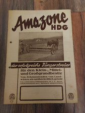Brochure originale Amazone HDG