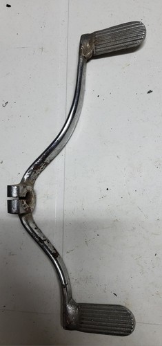 Leva pedale cambio cromata - leva,