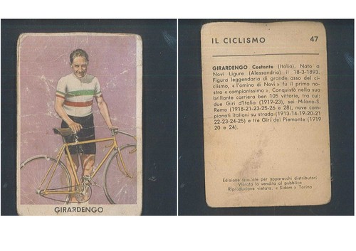 Figurina cartonata ciclismo - cartonata, il