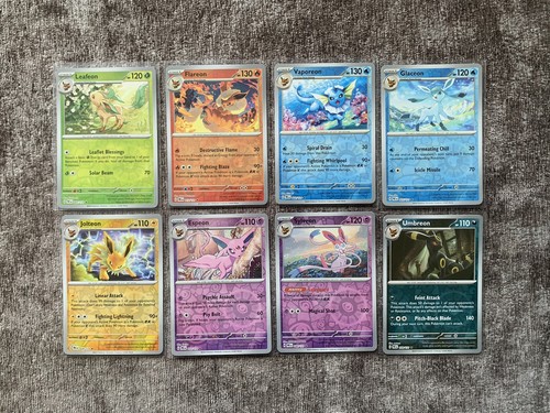 Reverse holo eeveelutions - holo,