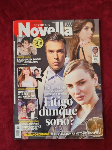 Novella 2023 arisa fedez - novella,