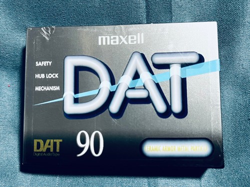 Cassetta audio digitale - cassetta, maxell
