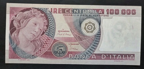 100000 lire botticelli - 100000, 10