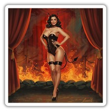 Pin Up Girl Adesivo Vinile