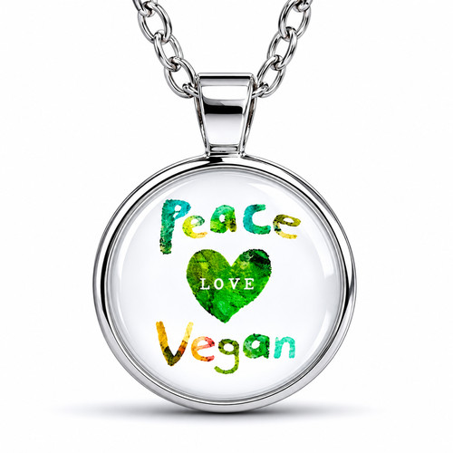 Collana con ciondolo - , vegano