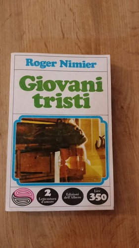 Libro vintage giovani tristi - giovani,