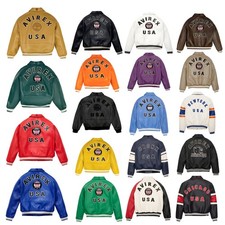 Men's New Avirex Real Leather