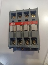 CONTATTORE TELERUTTORE TRIFASE + AUSILIARIO N.O. ABB A12-30-10 BOBINA 24V AC