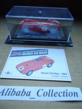 Macchina Ferrari 375 Plus 1954 1: 43e Miniatura 24 Ore Mans 24H Altaya Hours