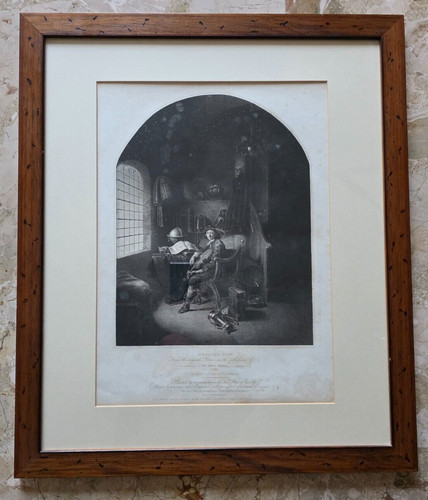 Incisione gerhard dow - incisione,