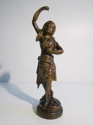 Statua legno scultura donna