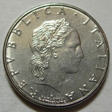 REPUBBLICA ITALIANA 50 lire