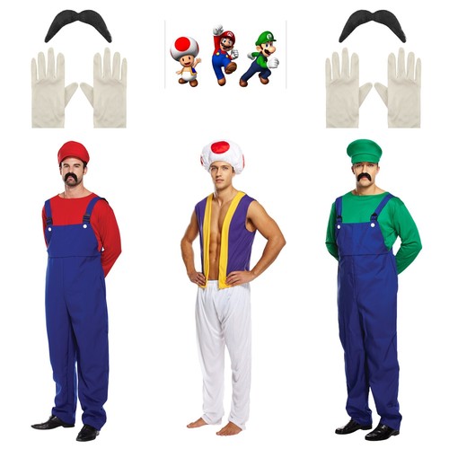 Pacchetto costume super mario - costume,