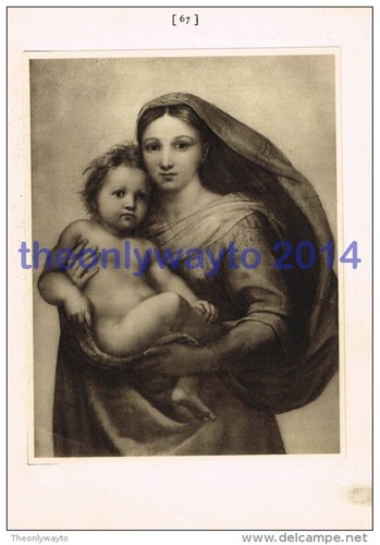 Madonna sistina raffaello - madonna,