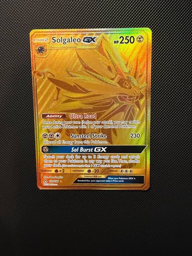 Carta pokemon solgaleo - pokemon,