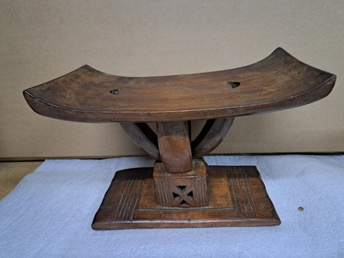 Epoca sgabello ashanti - sgabello,