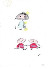 Bozzetto originale disegno a