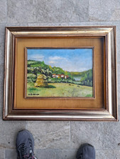 quadro olio su masonite