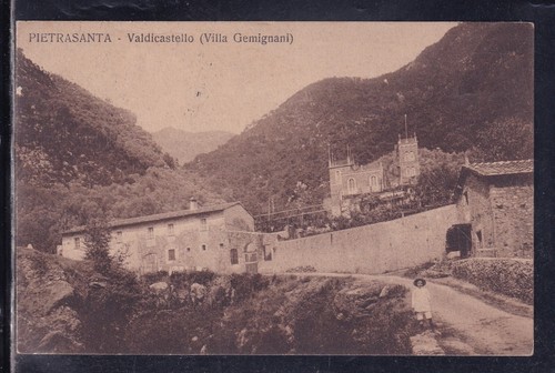 Cartolina pietrasanta - cartolina,