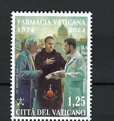 Francobollo vaticano 2024 - vaticano,