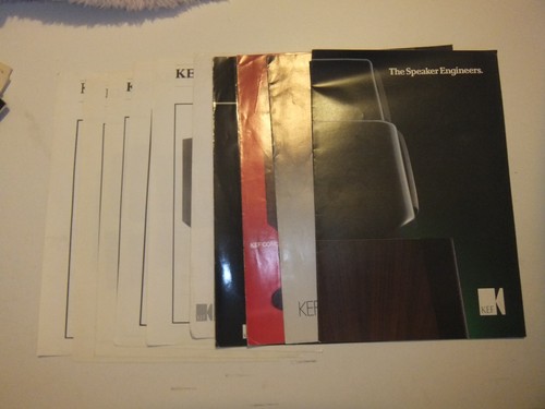 Brochure altoparlanti kef av - -,