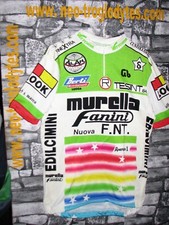 Vintage Cycling Jersey Maglia Ciclismo bici pro Murella Fanini Alan '80s