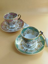 Coppia tazze da tè porcellana