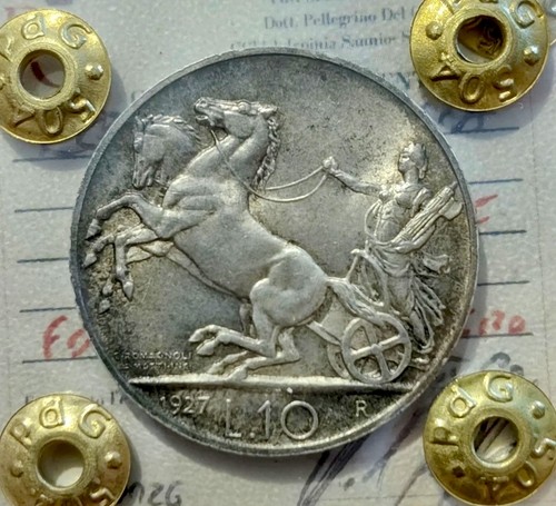 Lire 1927 biga - lire,