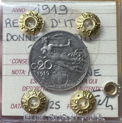 Regno italia cent - regno, 20