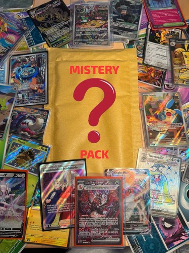 Box mistery pack pokémon - mistery, 10