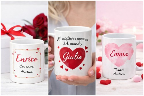 Tazza personalizzata con - , cuore