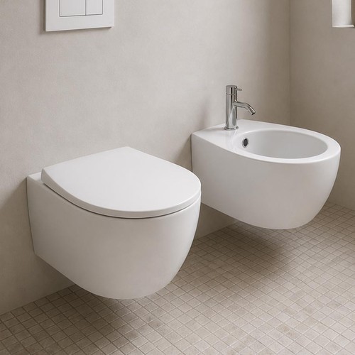 Sanitari sospesi bianco - sanitari,