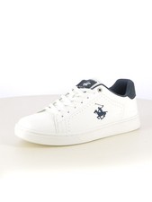 Sneakers stringate uomo bianco