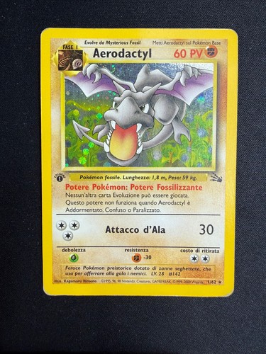 Pokemon aerodactyl fossil - pokemon, 1/62